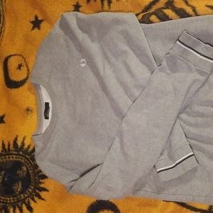 Large Grey Fred Perry sweatshirt